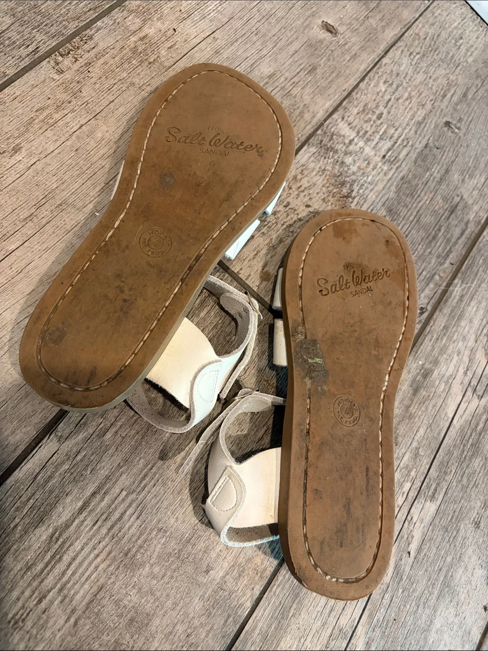 Salt Water Sandals by Hoy classic salt